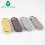 Custom Diy Sewing Accessories Metal Durable Handbag Zipper Puller Zipper Slider for Clothing Zipper