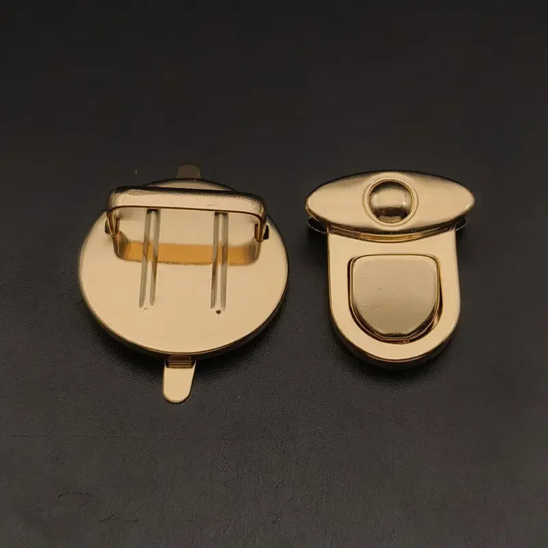 MZhardware Fashion Various Shapes of Handbag Buckles Decorative Handbag Interlock Diy Handmade Metal Twist Locks for Handbags