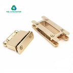 Custom Bag Lock Luxury Purse Lock for Leather Bags Purse Hardware Decoration Handbag Turn Lock