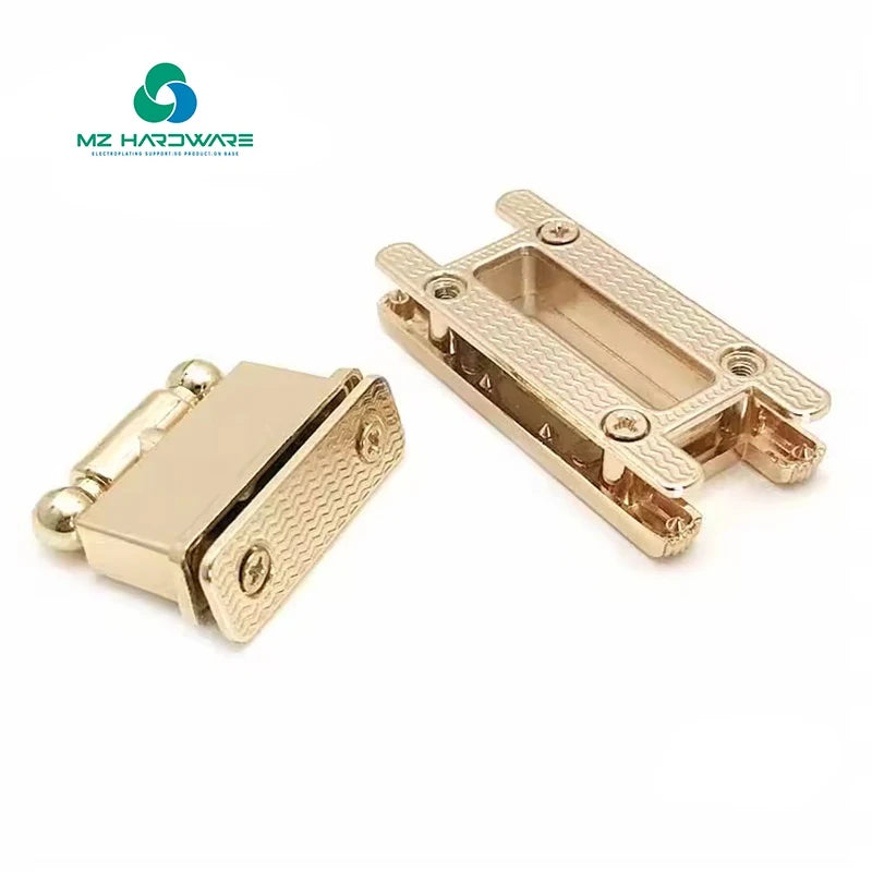 Custom Bag Lock Luxury Purse Lock for Leather Bags Purse Hardware Decoration Handbag Turn Lock