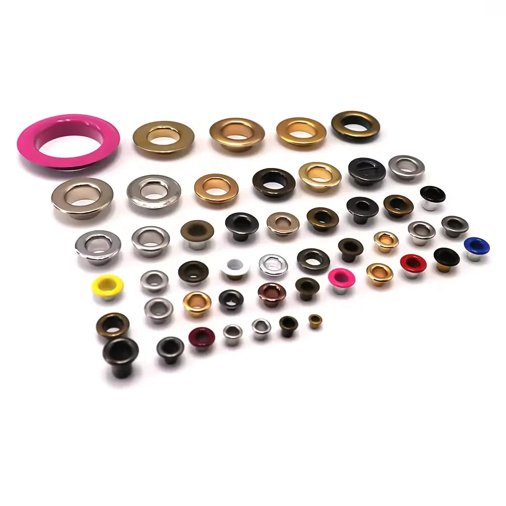 New Design Special Shaped Eyelet Button Brass Eyelets Metal Grommets Eyelet Tape for Clothes