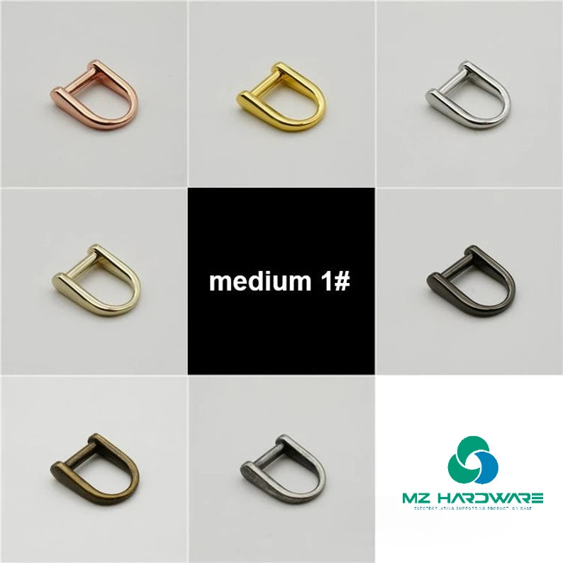 Anti-oxidation Metal Zipper Zipper Head/D Buckle/trapezoidal Pull Tab Zipper Head Accessories Handmade Luggage Bags Leather Sofa