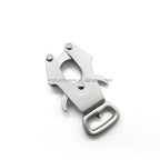 Factory High Quality Pet Release Buckle Frog Clip  Carabiner Quick Side Release Swivel Hooks