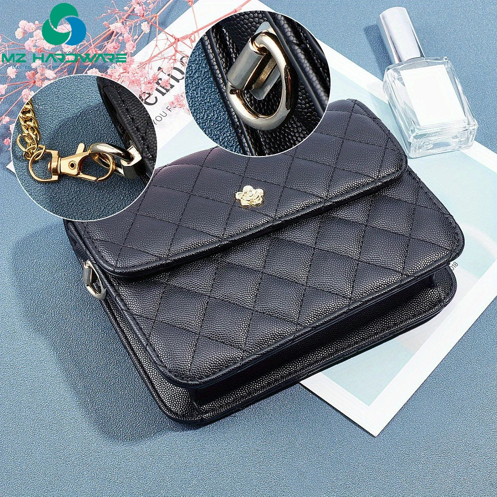 MZhardware High Quality Metal Alloy D-Ring Clasps Multi-Style Alloy D-Ring Clasps DIY Bag Replacement Hardware