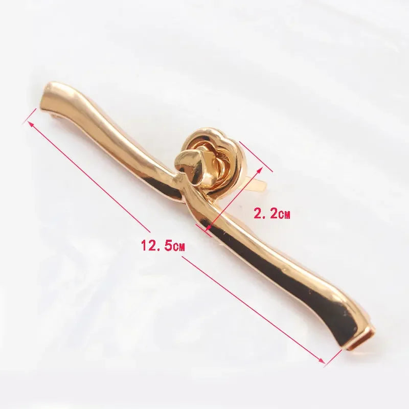 Handbag Hardware Wholesale Stainless Steel Handbag Hardware Heart Shape Clasp Turn Lock Twist Lock
