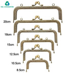 MZhardware DIY Craft Purse Bag Making Kiss Clasp Lock Metal Purse Frame Clutch Bag for Other Bag Parts & Accessories