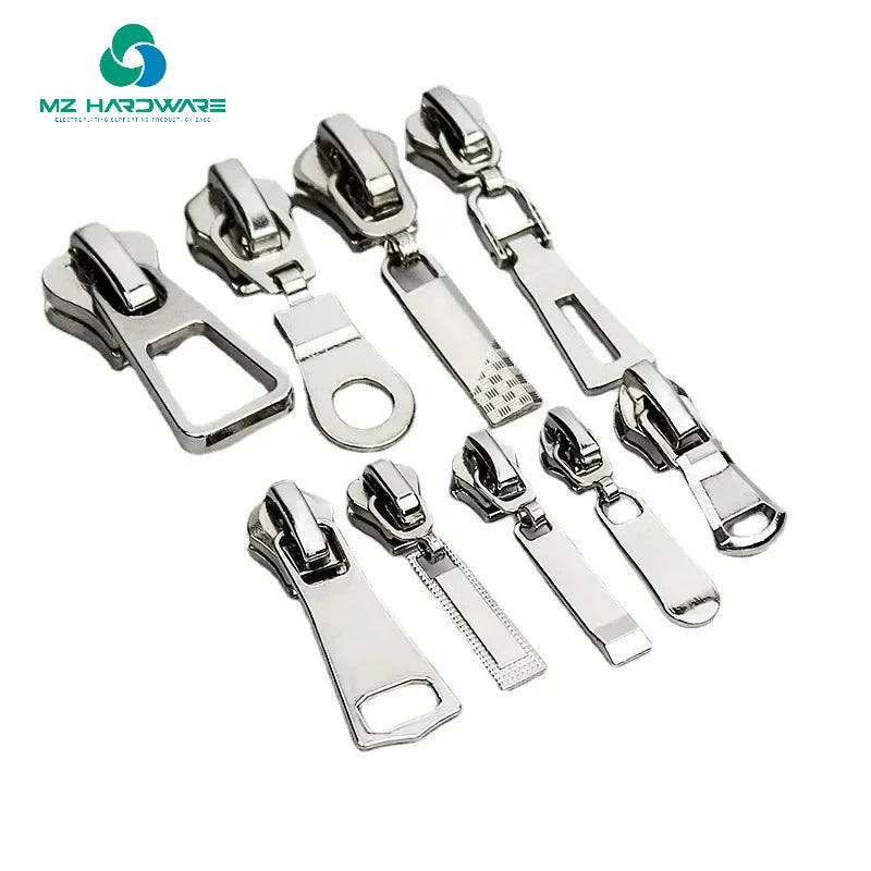 High Quality #5 Metal Zipper with Customized Logo New Style Fashion Handbag Closure Bag & Luggage Making Materials