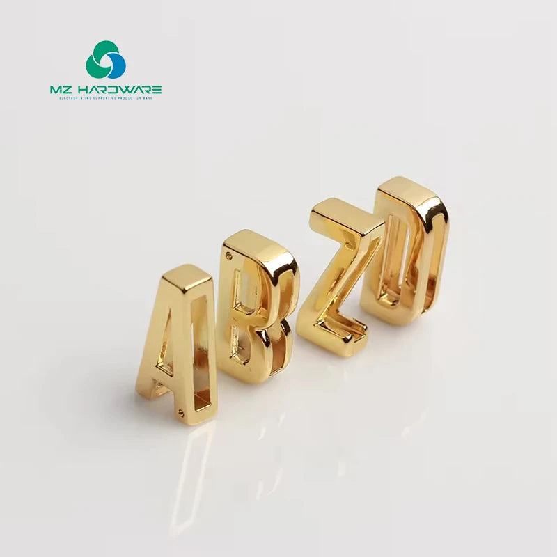 Factory Direct Sale Custom Small Metal Letter Metal Buckle Dog Accessories Dog Collar Buckle Zinc Alloy Buckle