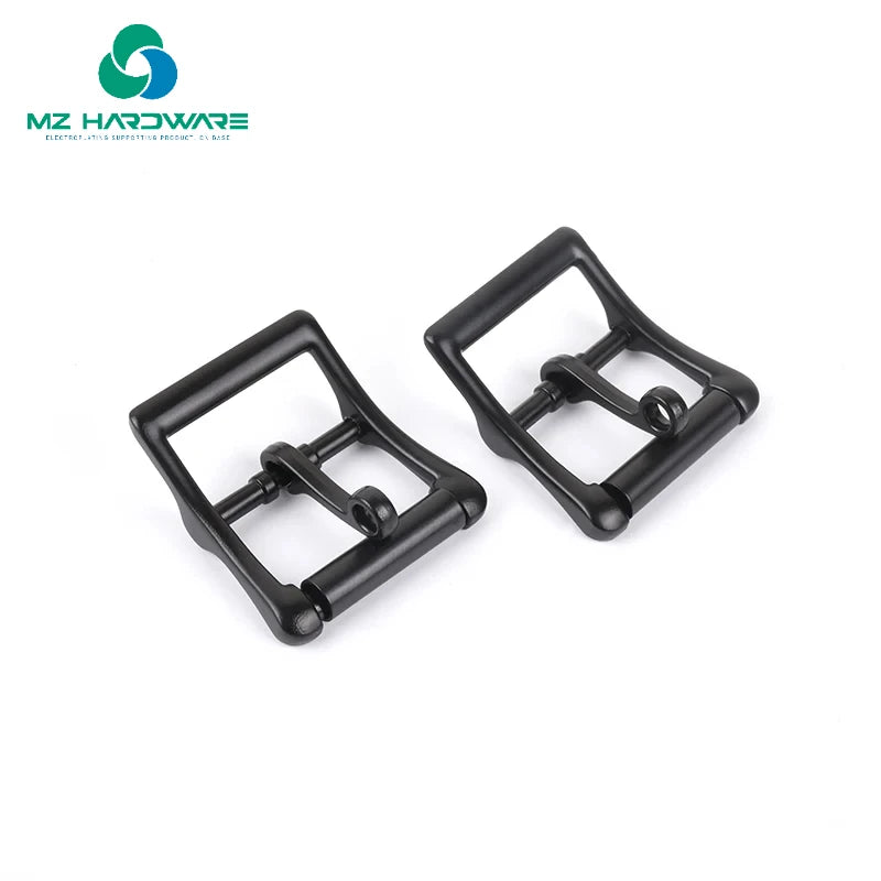 Customized Wide Metal Big Double Roller Con Bar Single Roller Hardware Belt Buckle Clasp Adjustable Pin Buckle for Bag