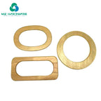 Wooden Handle Color Dinner Party Hand-made Patchwork Bag Wrist Handle DIY Handle for Other Bag Parts & Accessories Purse Frame