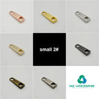 Anti-oxidation Metal Zipper Zipper Head/D Buckle/trapezoidal Pull Tab Zipper Head Accessories Handmade Luggage Bags Leather Sofa