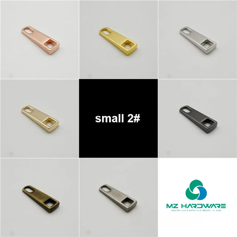 Anti-oxidation Metal Zipper Zipper Head/D Buckle/trapezoidal Pull Tab Zipper Head Accessories Handmade Luggage Bags Leather Sofa