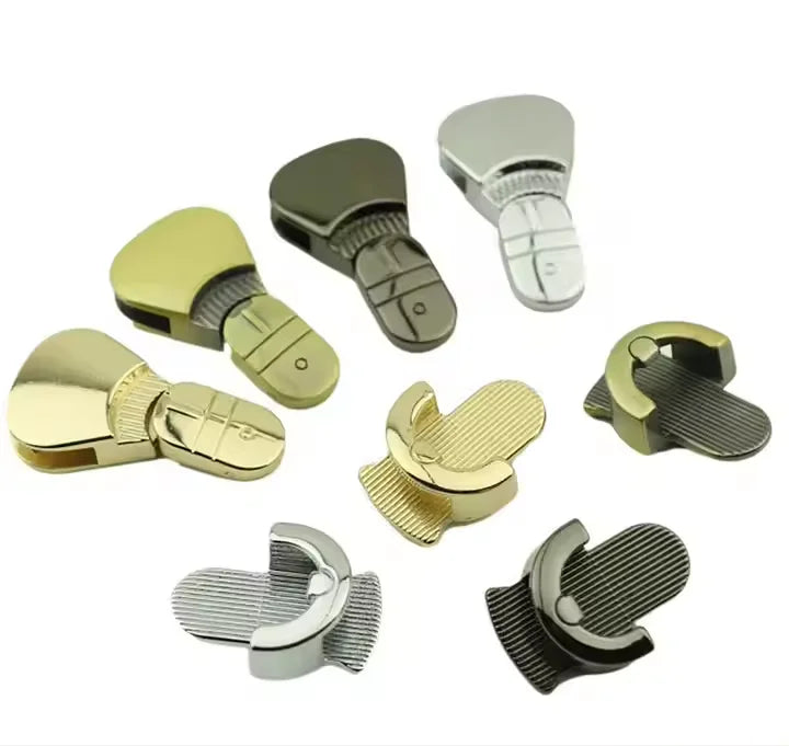 Multi-colored Locks Handbag User-friendly Buckles High Quality  Mortise Snaps Replacement Bags Locks for Bag Making