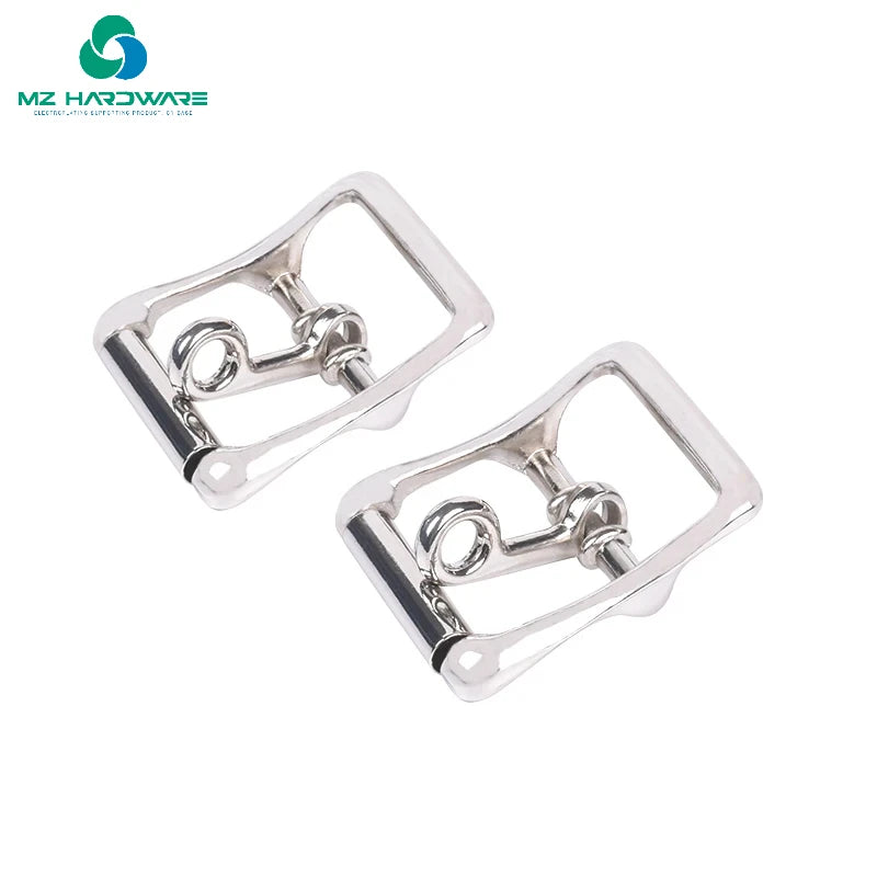 Customized Wide Metal Big Double Roller Con Bar Single Roller Hardware Belt Buckle Clasp Adjustable Pin Buckle for Bag