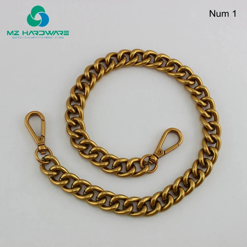MZhardware Metal Chain Strap for Bags Diy Hardware Handles Crossbody Accessories for Handbag Replacement Purse Chain