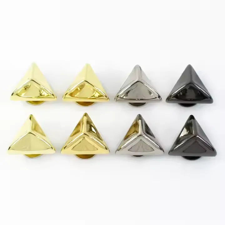 Mz Customized Size Bag Feet Hardware 4mm Leather Craft Rivets Studs for Bags Shoes Clothing Accessories