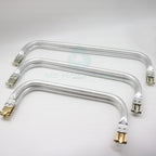MZ16/18/19/20cm Classic Aluminum Tube Frame Clutch Striped Ladies' Dinner Bag for Handbag Wallet Purse Frame