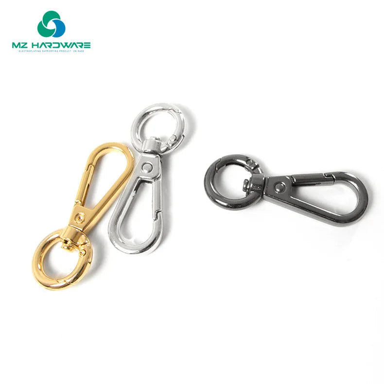 Chain Buckle Handbag Metal Hooks Keychain Dog Webbing Connection Luggage Bags Hardware Accessories Buckle with Tail Hook
