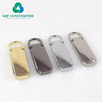 Custom Diy Sewing Accessories Metal Durable Handbag Zipper Puller Zipper Slider for Clothing Zipper