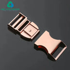 Adjustable Buckle Side Quick Release Metal Buckle Side Release Buckle and Tri-Glidefor Dog Collar Hardware