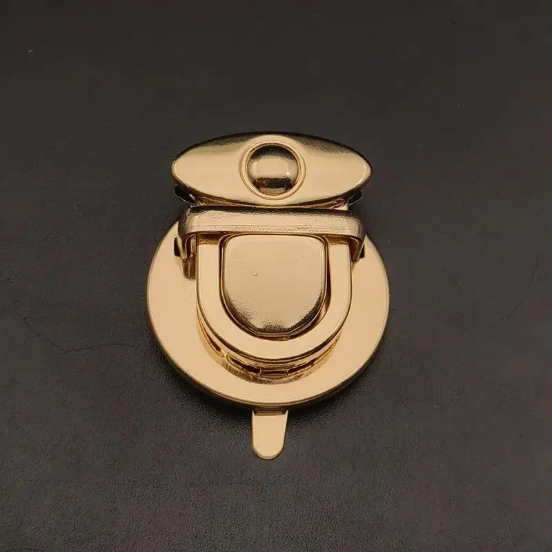 MZhardware Fashion Various Shapes of Handbag Buckles Decorative Handbag Interlock Diy Handmade Metal Twist Locks for Handbags