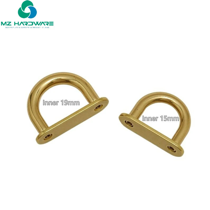 Good Quality Arch Bridge Buckle Handbag Chain Connector D Ring Screw Back Bag Hardware, Purse Belt Strap Loop Luggage Accessory