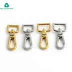 Customized Logo Snap Hook Bag Accessories Swivel Clasp Key Holder Bag Shoulder Linker for Dog Chain and Handbag