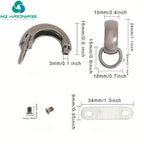 MZhardware Arch Zinc Alloy Bag Connector Buckles Special Accessories for DIY Wallet and Bag Making