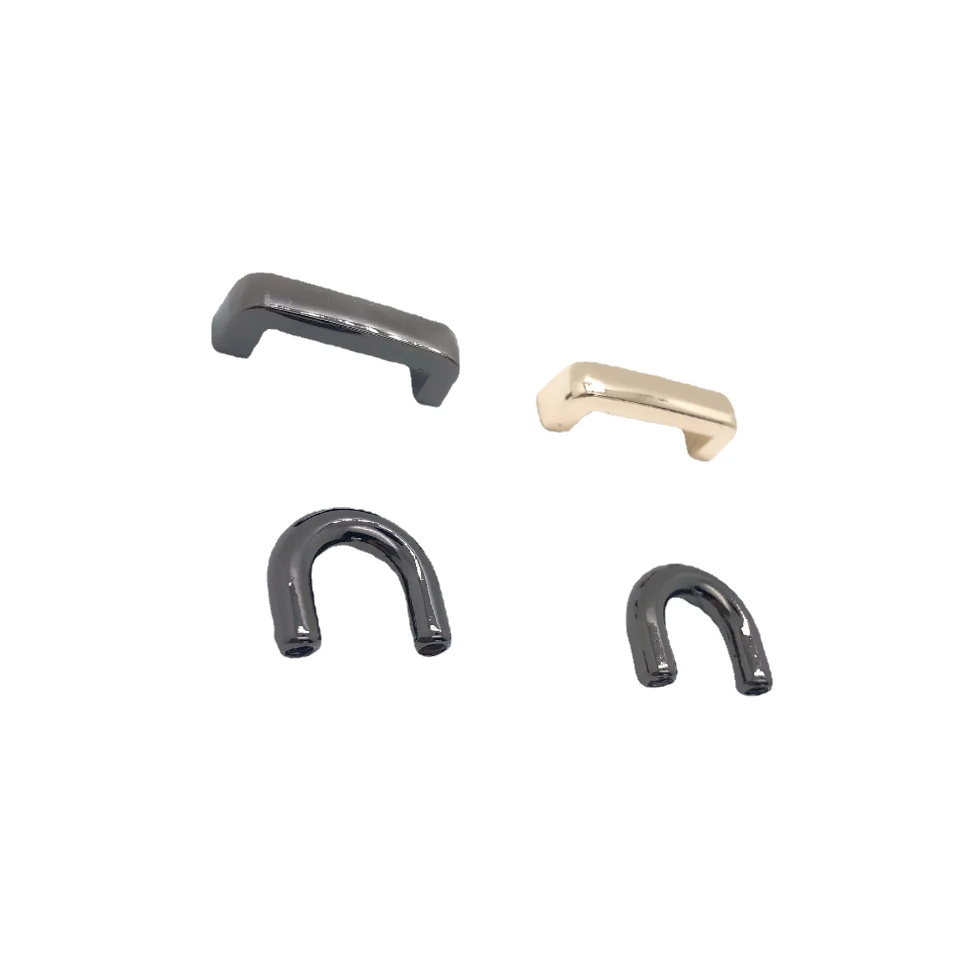 Metal Bag Part Handbag Accessory Premium Quality Solid Brass Metal Bag Hardware Lock Metal Accessories Arch Bridge for Bags