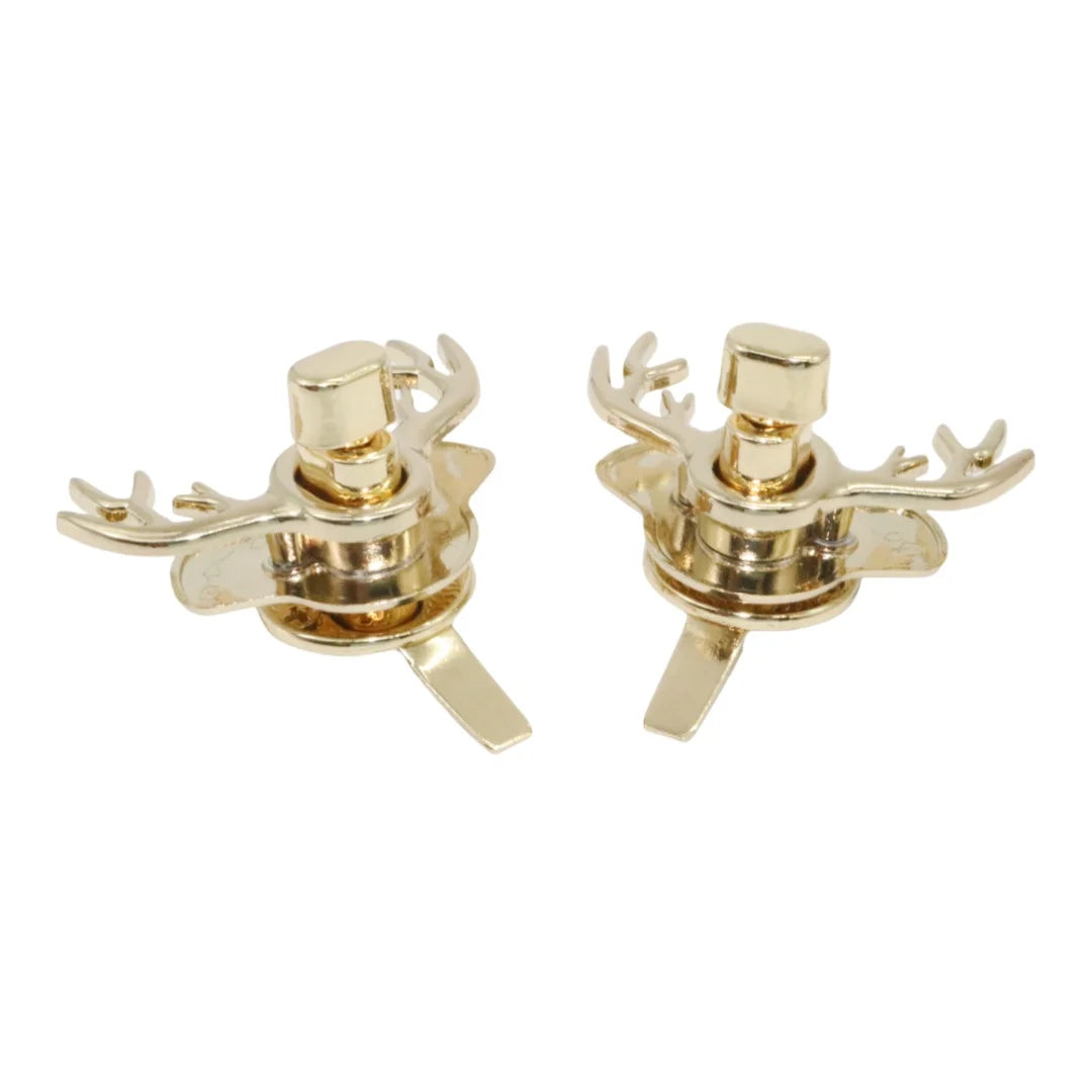 Best Selling Two-Pack Reindeer Stocking Holder Set Easy Application with International Standard Quality Christmas Decorations