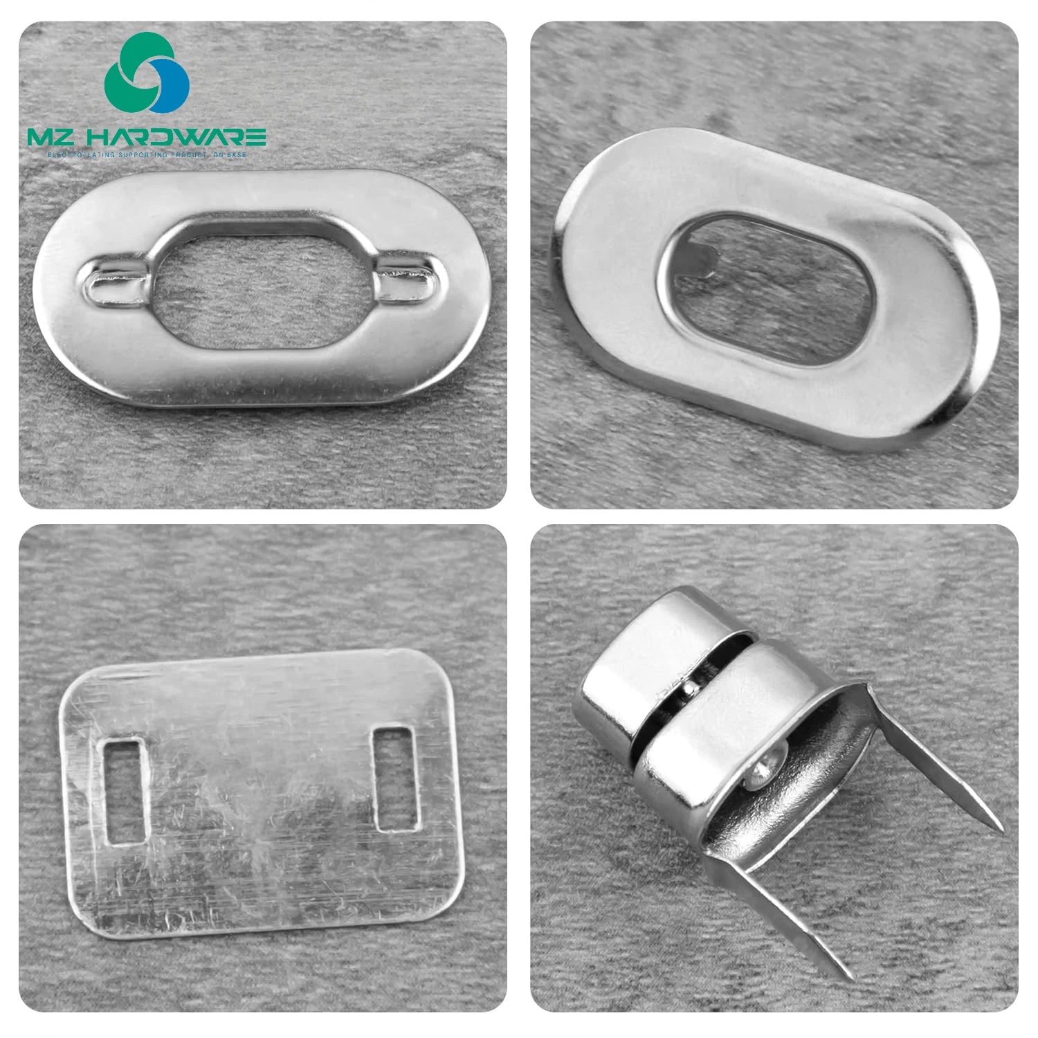 Factory Silver Twist Turn Lock Clasp for Purse Handbag Making Hardware Closures Fasteners Leather Special Bag Parts Accessories