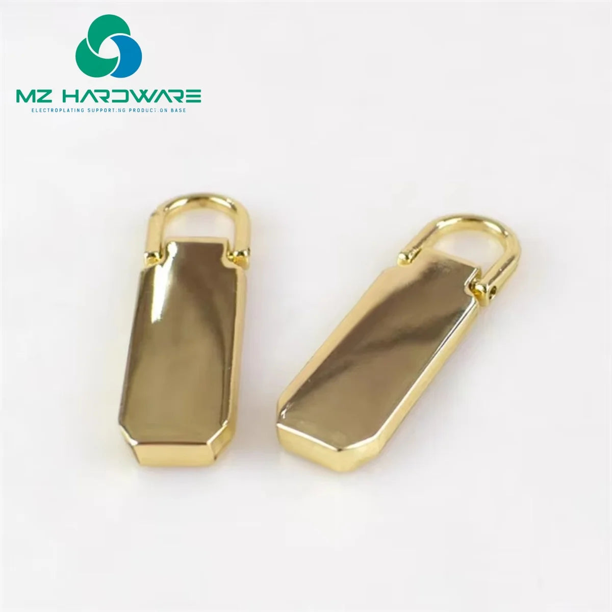 Custom Diy Sewing Accessories Metal Durable Handbag Zipper Puller Zipper Slider for Clothing Zipper