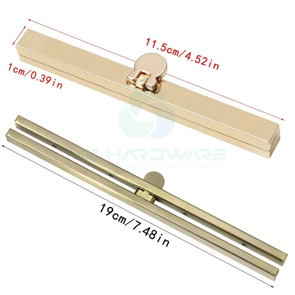 MZ Purse Clasp Purse Frame Kiss Clasp Vintage Pattern Bag Frame Buckle Handle DIY Craft Metal Bag Making Hardware Accessories