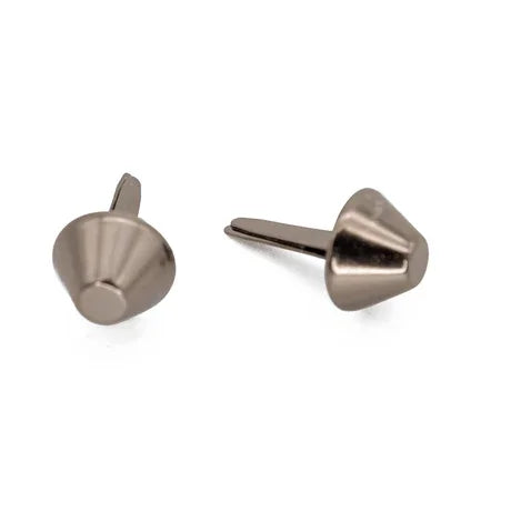 MZhardware 6/10/12/15mm Bags Shoes DIY Hardware Accessories Alloy Studs Mushroom/ Bucket Type Two Foot Rivet Bottom Nail