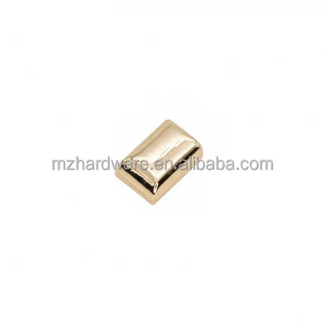 MZhardware Custom Metal Accessories Zinc Alloy Bag Strap Buckle Garment End Clip Classic Zipper Stopper Portable Bag Zipper End