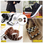 Factory Supply Gold Garment Handbags Oval Eyelet Grommet Decorative Copper Metal Eyelet for Bags
