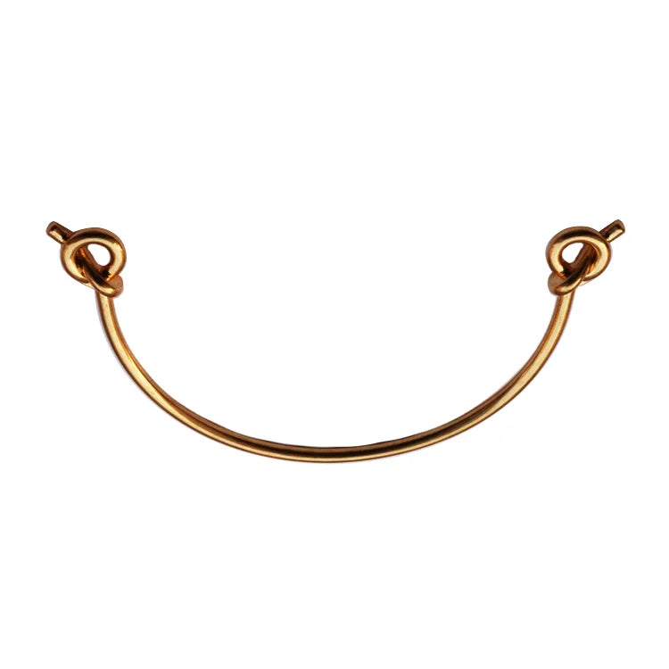 Hardware Accessories Handles Rings Bag Buckels D Rings Round Bag Handles Leather Bag Handles for Handbags