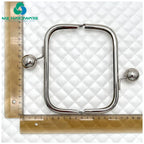 MZhardware High Quality Metal Purse Frame Big Ball Clasp for Bag & Luggage Making Supplies for Other Materials