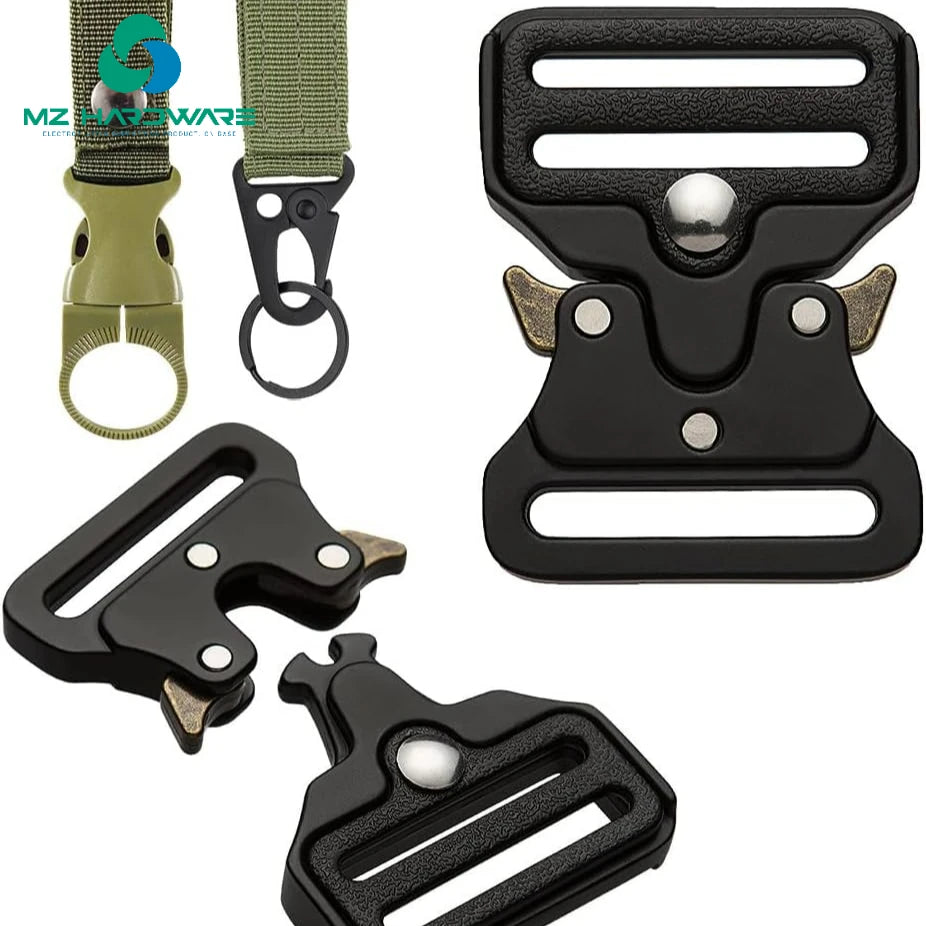 MZhardware High Quality Metal Luggage Hardware Accessories Zinc Alloy Safety Buckle Shoes Clothing Bag Buckle Pet Buckle