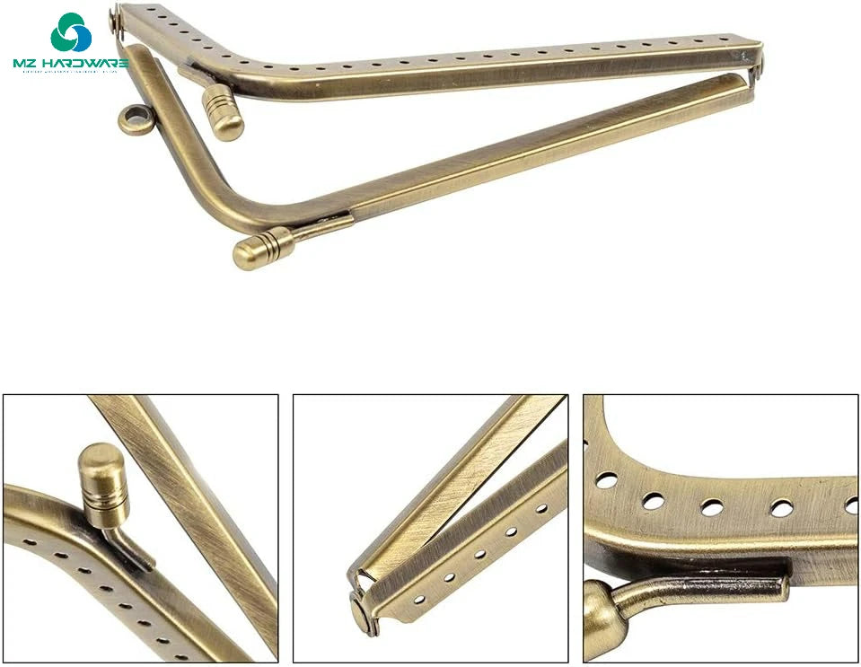 Metal DIY Bag Frames Evening Bag Box Clutch Purse Frame Bag Parts Metal Purse Frame for Handbag Creat Your Unique Handbag