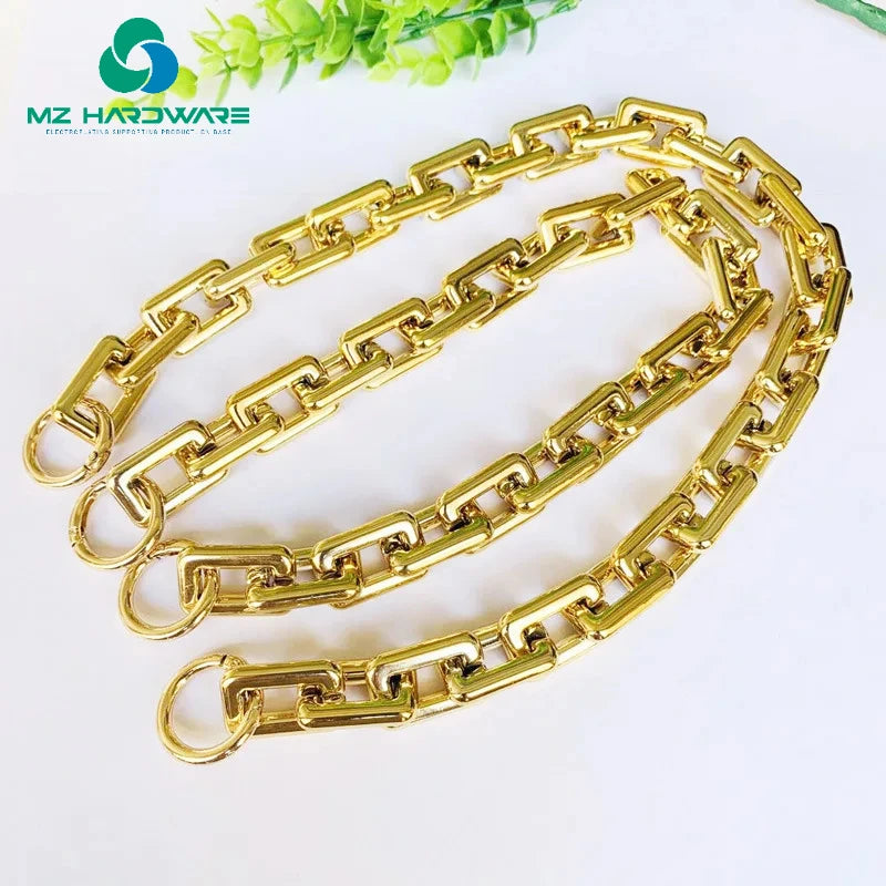 40cm 60cm Purse Chain Strap Silver Gold Handbag Handles Diy Purse Replacement Chain for Shoulder Bag Handbags Straps