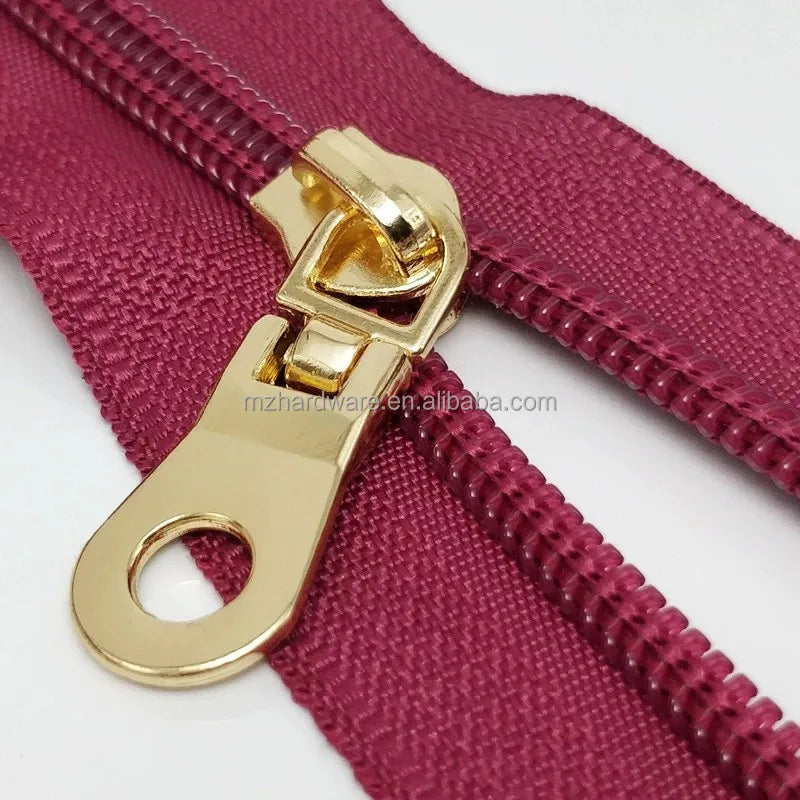 MZhardware Custom Logo Luxury Zipper Puller Zinc Alloy Zipper Head Bag Zipper Puller Metal for Handbag